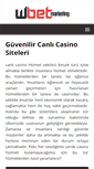 Mobile Screenshot of canlicasinositesi.net